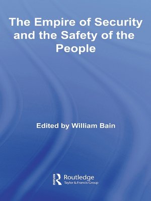 cover image of The Empire of Security and the Safety of the People